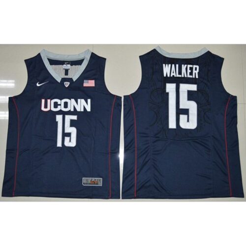 6861daf779639_1 Huskies #15 Kemba Walker Navy Blue Basketball Stitched NCAA Jersey