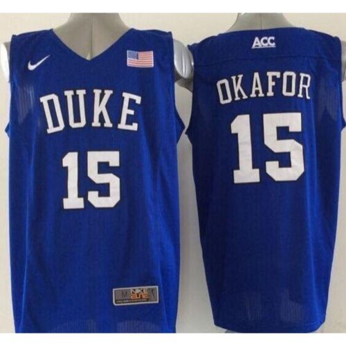 6861db0d52137_1 Blue Devils #15 Jahlil Okafor Royal Blue Basketball Elite Stitched NCAA Jersey