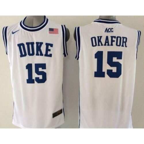 6861db1790abf_1 Blue Devils #15 Jahlil Okafor White Basketball New Stitched NCAA Jersey