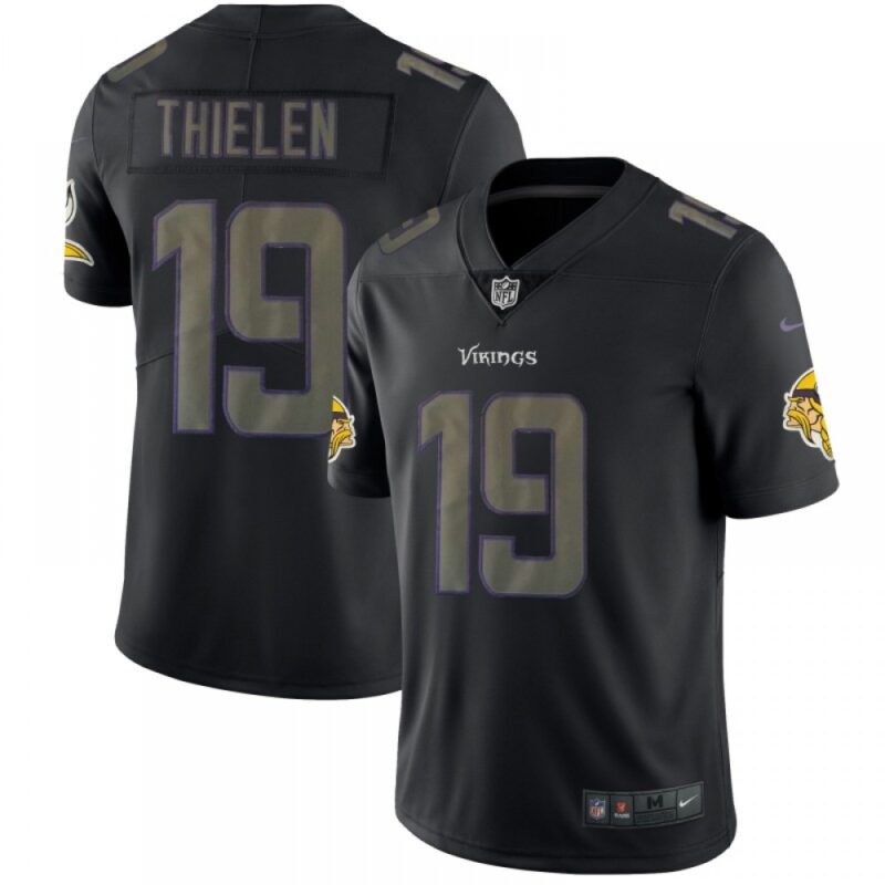 6861db52dd21d_1 Men's Minnesota Vikings #19 Adam Thielen Black 2018 Impact Limited Stitched NFL Jersey
