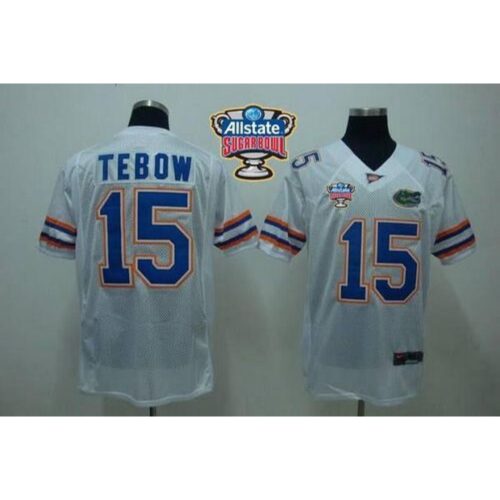 6861db576ce12_1 Gators #15 Tim Tebow White Allstate Sugar Bowl Stitched NCAA Jersey