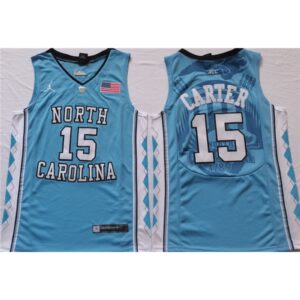 6861db775157f_1 Men's North Carolina Tar Heels #15 Vince Carter Blue Stitched Jersey
