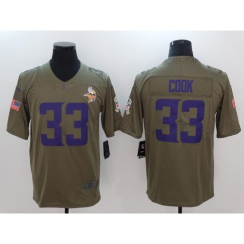 6861dbe054b36_1 Men's Minnesota Vikings #33 Dalvin Cook Camo Salute To Service Limited Stitched NFL Jersey