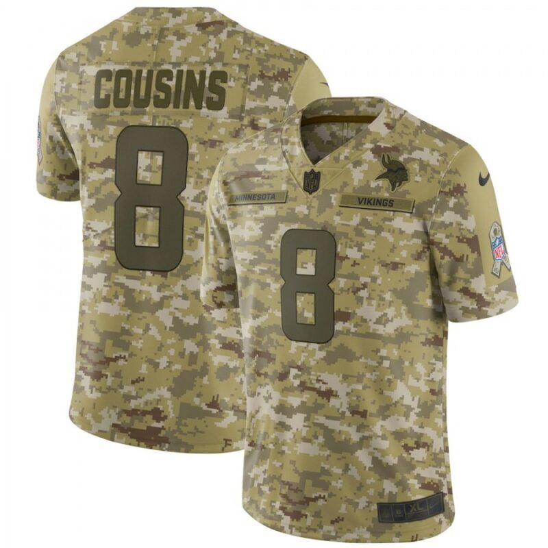 6861dbed8f2b0_1 Men's Minnesota Vikings #8 Kirk Cousins 2018 Camo Salute to Service Limited Stitched NFL Jersey