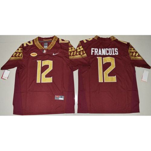 6861dc66d29ea_1 Seminoles #12 Deondre Francois Red Limited Stitched NCAA Jersey