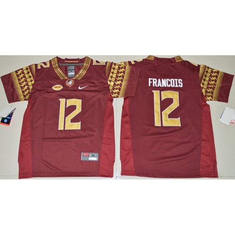 6861dc6dc011a_1 Seminoles #12 Deondre Francois Red Limited Stitched Youth NCAA Jersey