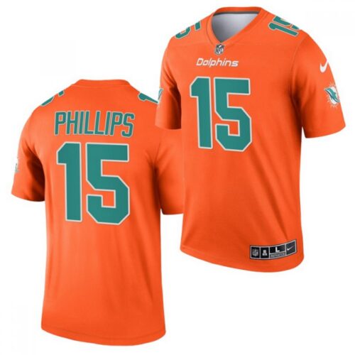 6861dc6ec7e0a_1 Men's Miami Dolphins #15 Jaelan Phillips 2021 Orange Inverted Legend Stitched Football Jersey