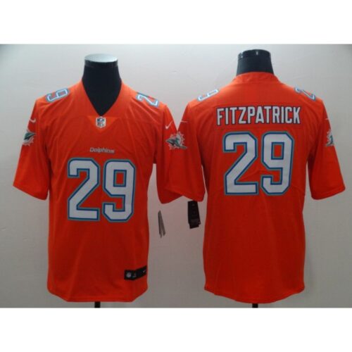6861dcb27290b_1 Men's Miami Dolphins #29 Minkah Fitzpatrick Orange Vapor Untouchable NFL Limited Stitched Jersey