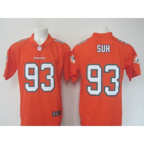 6861dcd721dc5_1 Men's Dolphins#93 Ndamukong Suh Orange Limited Rush Stitched NFL Jersey