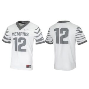 6861dcd93234d_1 Men's Montana Grizzlies #12 White Gray Stitched Football Game Jersey