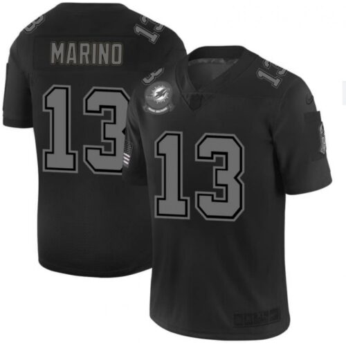 6861dd2d563be_1 Men's Miami Dolphins #13 Dan Marino 2019 Black Salute To Service Limited Stitched Jersey