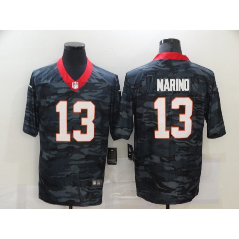 6861dd4e1330b_1 Men's Miami Dolphins #13 Dan Marino 2020 Camo Limited Stitched NFL Jersey