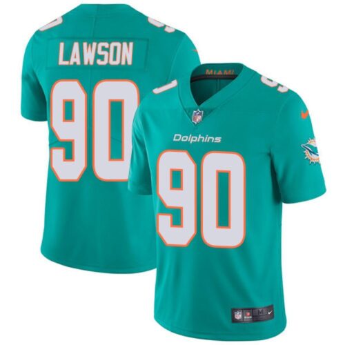 6861ddc96a600_1 Men's Miami Dolphins #90 Shaq Lawson Aqua Vapor Limited Stitched NFL Jersey
