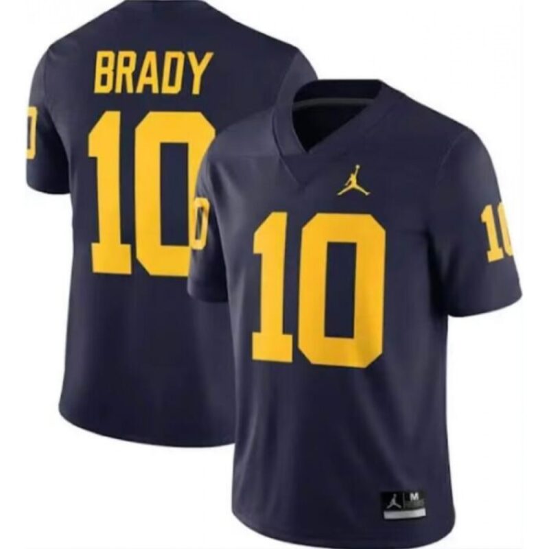 6861de2c5b0ef_1 Men's Michigan Wolverines #10 Tom Brady Navy Blue Stitched Jersey