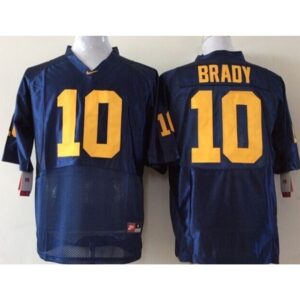 6861de564bcf0_1 Wolverines #10 Tom Brady Blue Stitched Youth NCAA Jersey