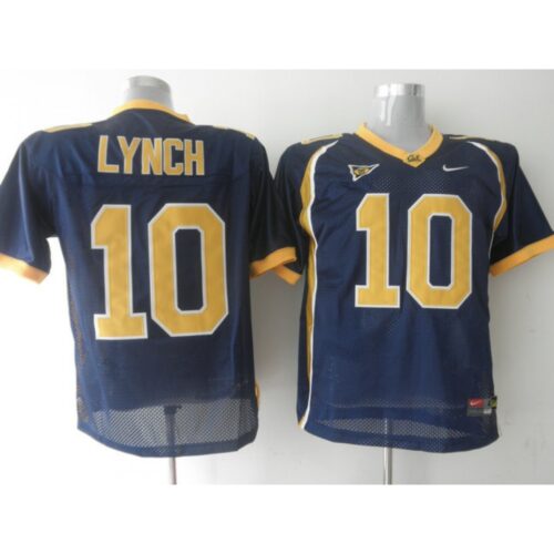 6861de623c54d_1 Golden Bears #10 Marshawn Lynch Blue Stitched NCAA Jersey