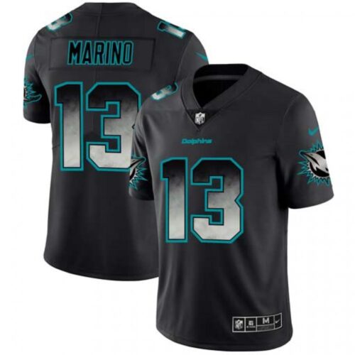 6861de808e342_1 Men's Miami Dolphins #13 Dan Marino Black 2019 Smoke Fashion Limited Stitched NFL Jersey