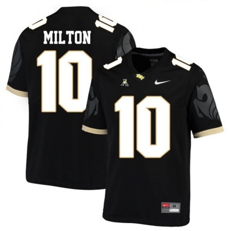 6861deb6c261d_1 Men's UCF Knights #10 Mckenzie Milton Black 19/20 Stitched Jersey