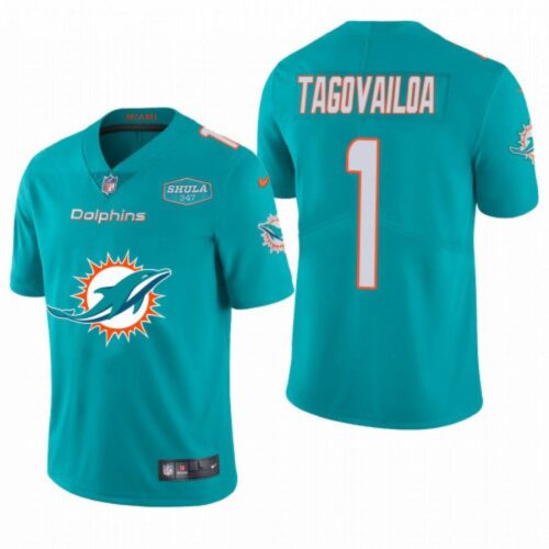 6861dec865531_1 Men's Miami Dolphins #1 Tua Tagovailoa Aqua With 347 Shula Patch 2020 Team Big Logo With 347 Shula Patch Limited Stitched Jersey