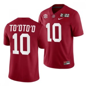 6861ded47facc_1 Men's Alabama Crimson Tide #10 Henry To'oTo'o 2022 Patch Red College Football Stitched Jersey