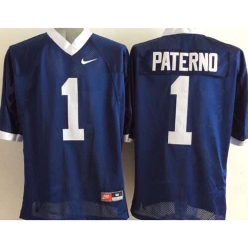 6861ded84a429_1 Nittany Lions #1 Joe Paterno Navy Blue Stitched NCAA Jersey