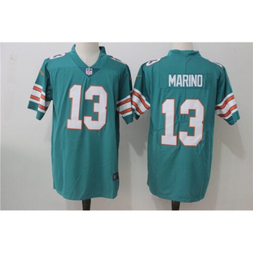 6861dedc6b9eb_1 Men's Miami Dolphins #13 Dan Marino Aqua Green Alternate Stitched NFL Vapor Untouchable Limited Jersey