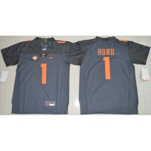 6861df0635cbe_1 Vols #1 Jalen Hurd Grey Stitched Youth NCAA Jersey