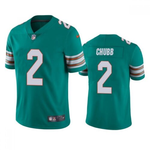 6861df068b7d0_1 Men's Miami Dolphins #2 Bradley Chubb Aqua Color Rush Limited Stitched Football Jersey