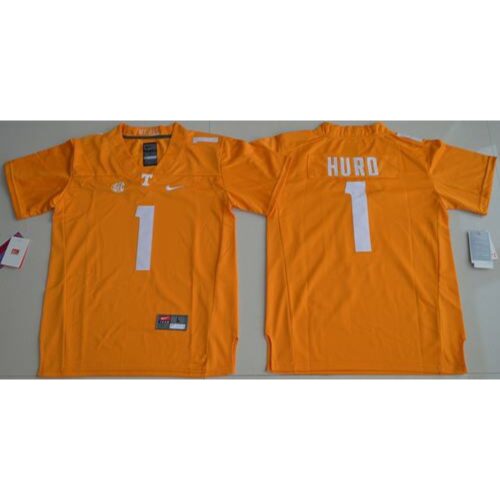 6861df099c6f0_1 Vols #1 Jalen Hurd Orange Stitched Youth NCAA Jersey