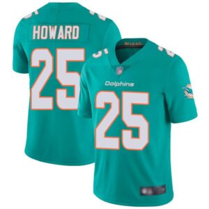 6861df1b5fe8f_1 Men's Miami Dolphins #25 Xavien Howard Aqua Team Color Vapor Untouchable NFL Limited Stitched Jersey