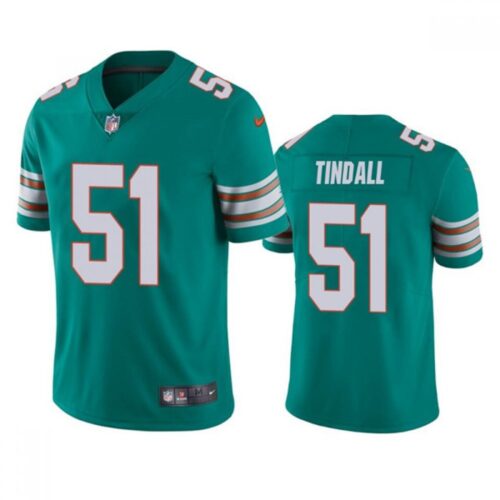 6861df3bd8c43_1 Men's Miami Dolphins #51 Channing Tindall Aqua Color Rush Limited Stitched Football Jersey