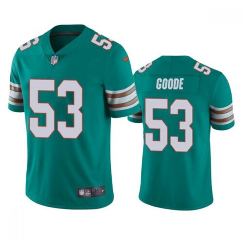 6861df45041d8_1 Men's Miami Dolphins #53 Cameron Goode Aqua Color Rush Limited Stitched Football Jersey