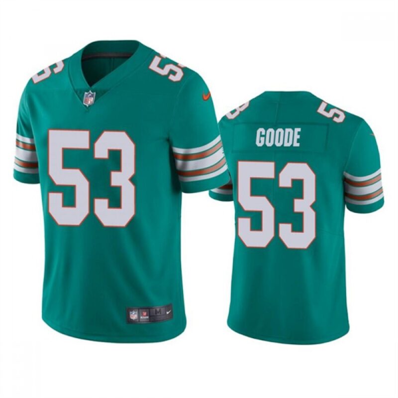 6861df45041d8_1 Men's Miami Dolphins #53 Cameron Goode Aqua Color Rush Limited Stitched Football Jersey