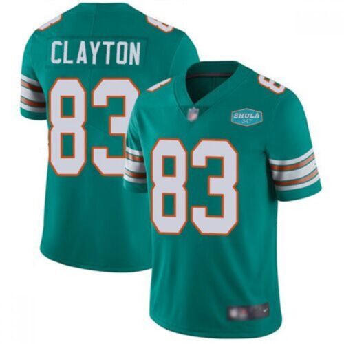 6861df75023ee_1 Men's Miami Dolphins #83 Mark Clayton Aqua With 347 Shula Patch 2020 Vapor Untouchable Limited Stitched NFL Jersey