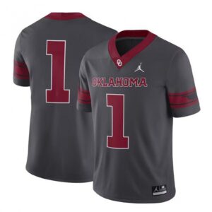 6861dfa1b12f4_1 Men's Oklahoma Sooners #1 Anthracite Grey Stitched Game Jersey