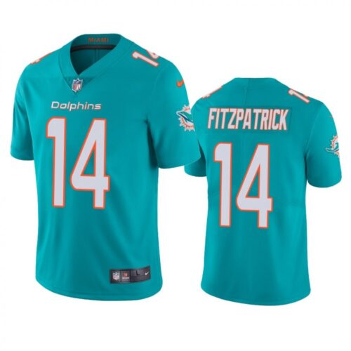 6861dfa1ca5d4_1 Men's Miami Dolphins #14 Ryan Fitzpatrick 2019 Aqua Vapor UntouchableStitched NFL Jersey