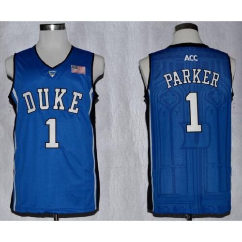 6861dfeac630f_1 Blue Devils #1 Jabari Parker Blue Basketball Stitched NCAA Jersey