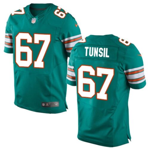6861dff0cca5b_1 Dolphins #67 Laremy Tunsil Aqua Green Alternate Men's Stitched NFL Elite Jersey