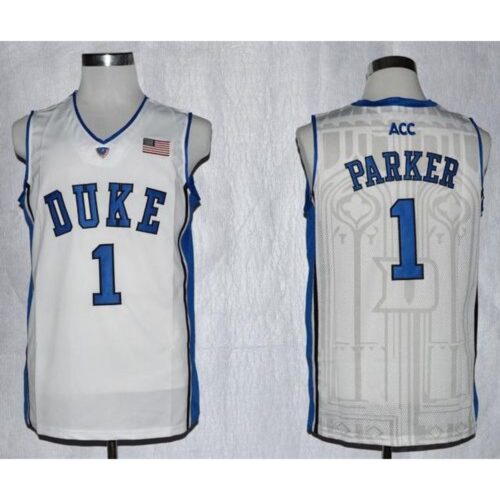 6861dff4aaf4d_1 Blue Devils #1 Jabari Parker White Basketball Stitched NCAA Jersey
