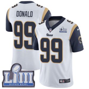 6861e015a8822_1 Men's Los Angeles Rams #99 Aaron Donald White Super Bowl LIII Vapor Untouchable Limited Stitched NFL Jersey