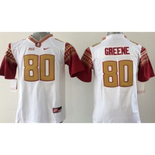 6861e033cbe34_1 Seminoles #80 Rashad Greene White Limited Stitched Youth NCAA Jersey