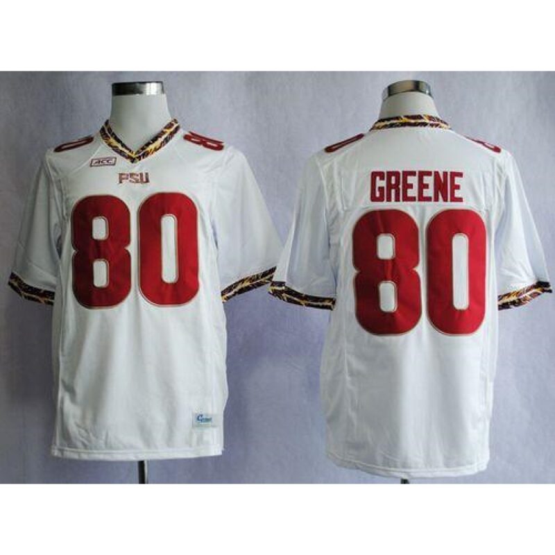 6861e03776f8e_1 Seminoles #80 Rashad Greene White Stitched NCAA Jersey