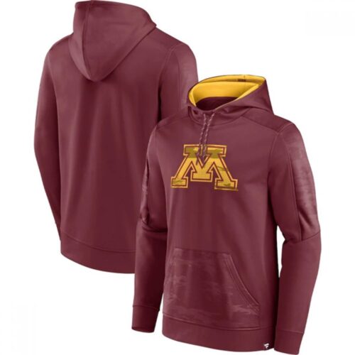 6861e03f5cc5e_1 Men's Minnesota Golden Gophers Maroon On The Ball Pullover Hoodie