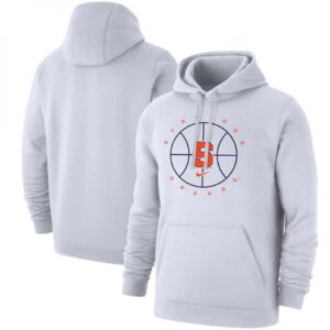 6861e049285d1_1 Men's Syracuse Orange White Basketball Icon Club Fleece Pullover Hoodie