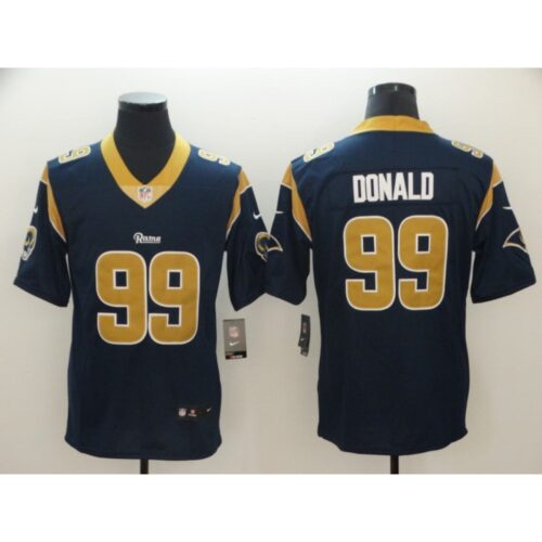 6861e050b1891_1 Men's Los Angeles Rams #99 Aaron Donald Navy Vapor Untouchable Limited Stitched NFL Jersey