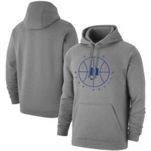 6861e095da75b_1 Men's Duke Blue Devils Grey Basketball Icon Club Fleece Pullover Hoodie