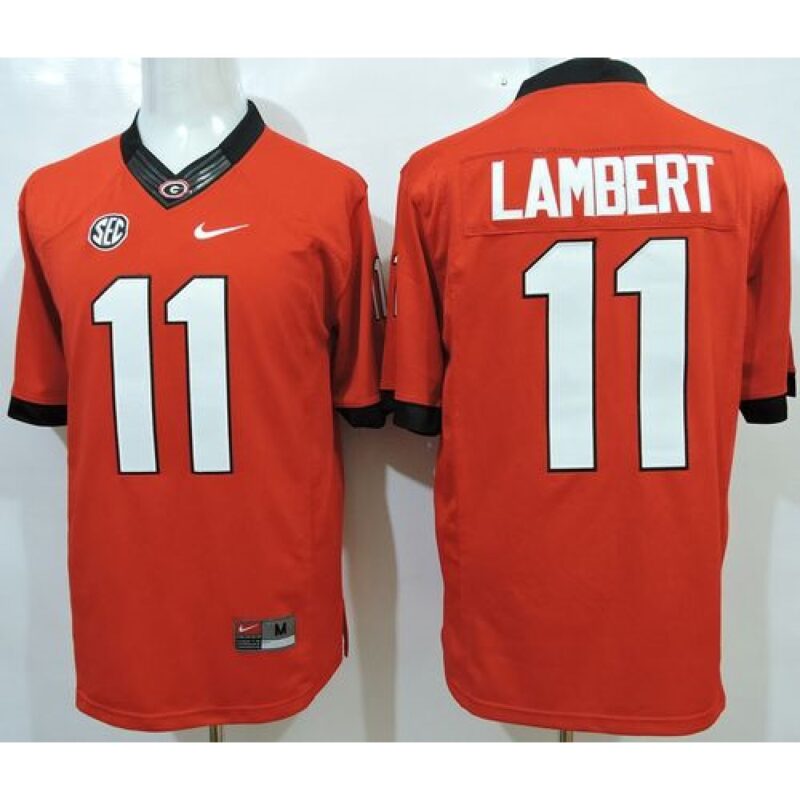 6861e09fab787_1 Bulldogs #11 Greyson Lambert Red Limited Stitched NCAA Jersey