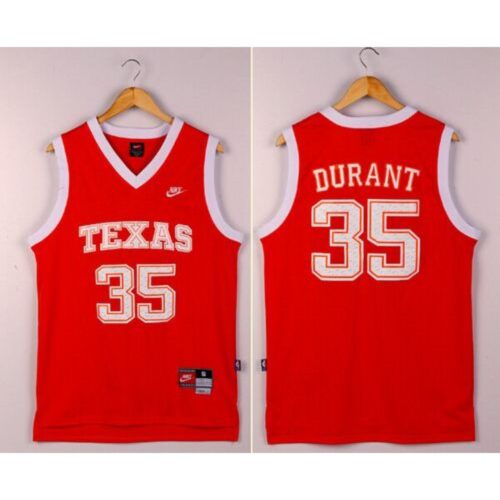 6861e0e15ccc5_1 Longhorns #35 Kevin Durant Red New Stitched NCAA Jersey