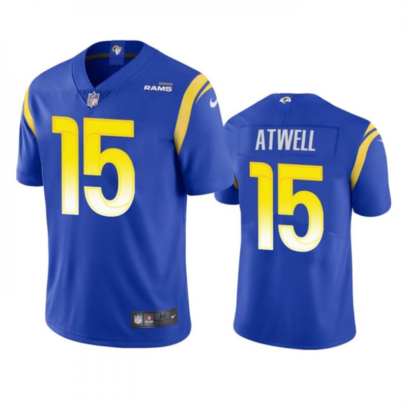 6861e11a97c0f_1 Men's Los Angeles Rams #15 Tutu Atwell Royal Vapor Untouchable Limited Stitched Football Jersey