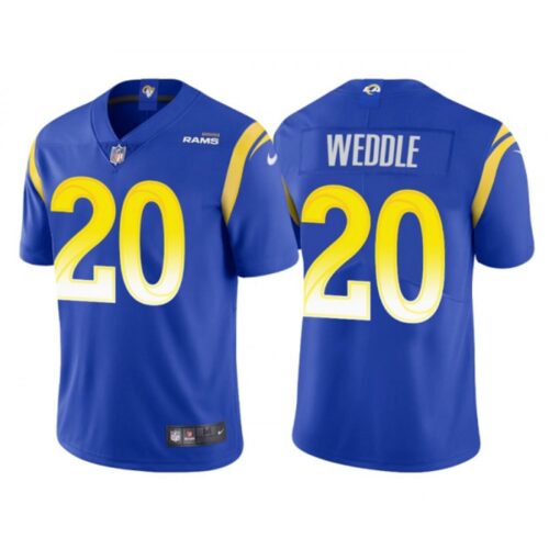 6861e147191f4_1 Men's Los Angeles Rams #20 Eric Weddle Royal Vapor Untouchable Limited Stitched Football Jersey
